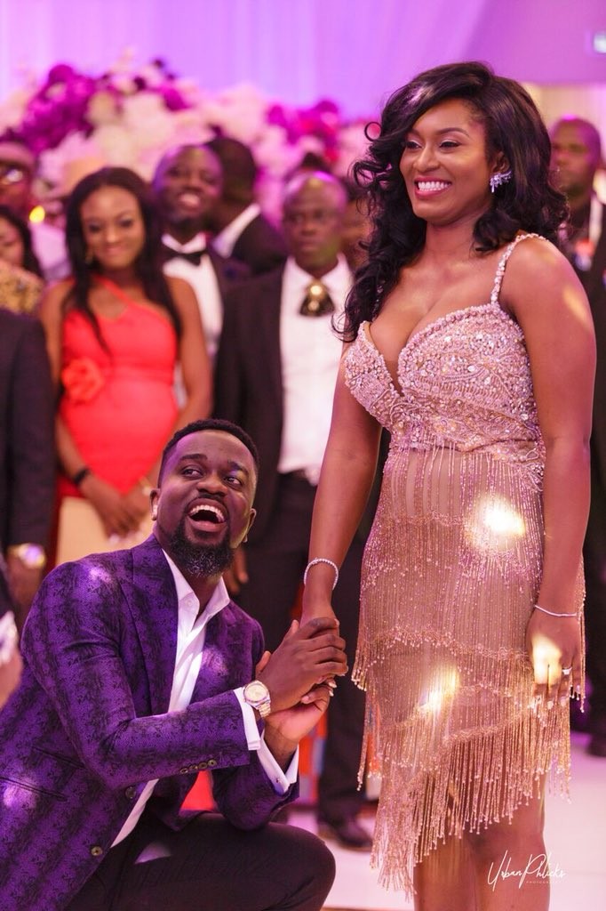 Le mariage religieux du rappeur Sarkodie en images