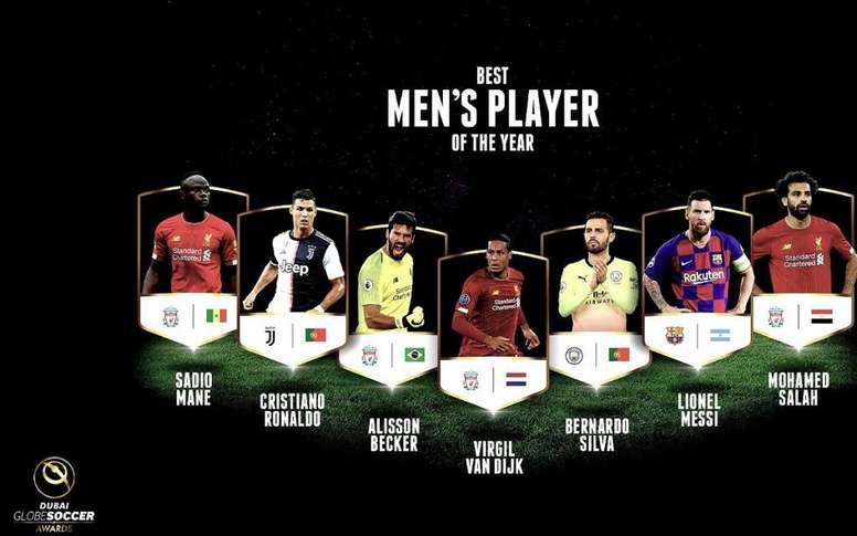 Globe Soccer Awards / Meilleurs joueurs du monde : les 7 nominés