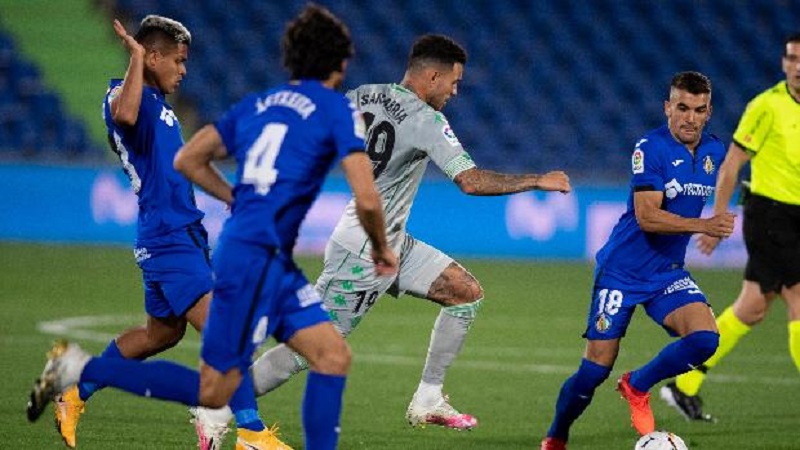 Liga : le Togolais Djene Dakonam et Getafe enfoncent le Real Betis