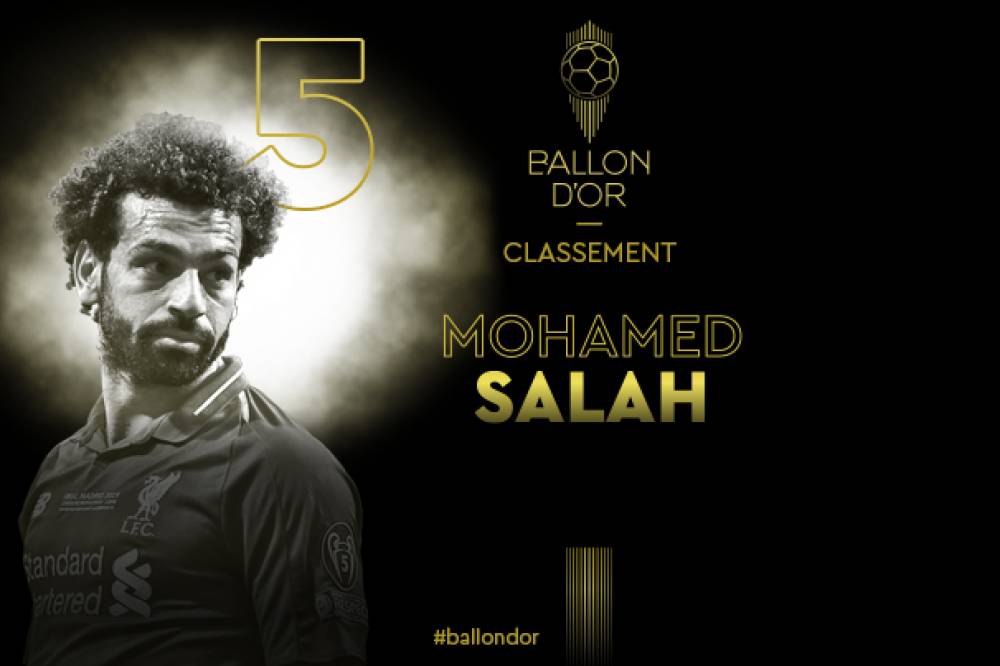 Ballon d’or 2019 : un Africain termine à la 5e place