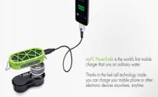 L’eau pour recharger son phone