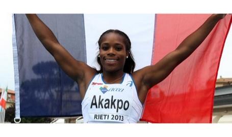Sprint/ la Franco-Togolaise Stella Akakpo sacrée championne