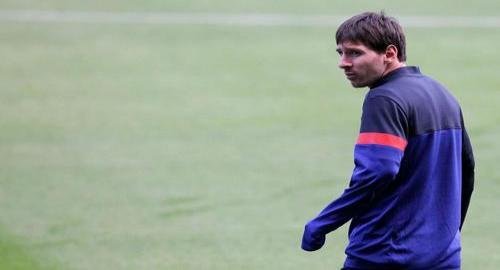 Messi retrouve le terrain