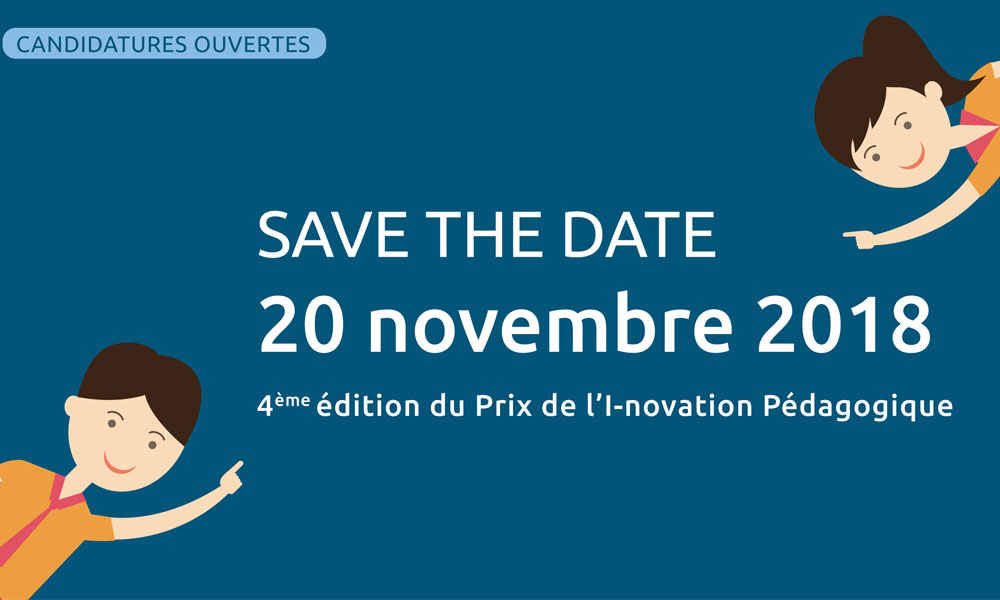 Lancement de la 4è édition du prix de l’innovation pédagogique !