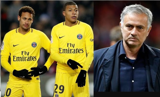 PSG : entre Mbappe et Neymar, Jose Mourinho a choisi