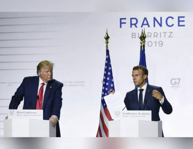 [Vidéo] G7 : Ce qu’il faut retenir de la conférence de presse de Trump et Macron