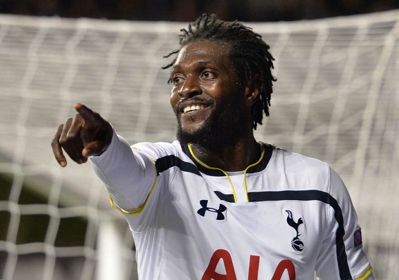 6 clubs anglais et italiens ciblent Emmanuel Adebayor
