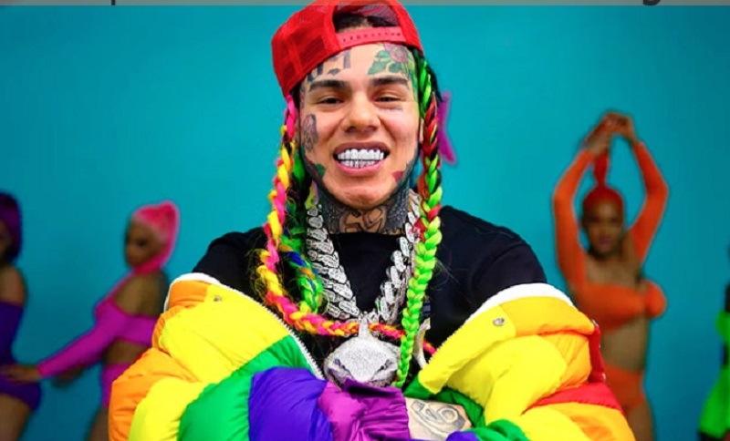 6ix9ine pas du tout inquiet pour sa vie