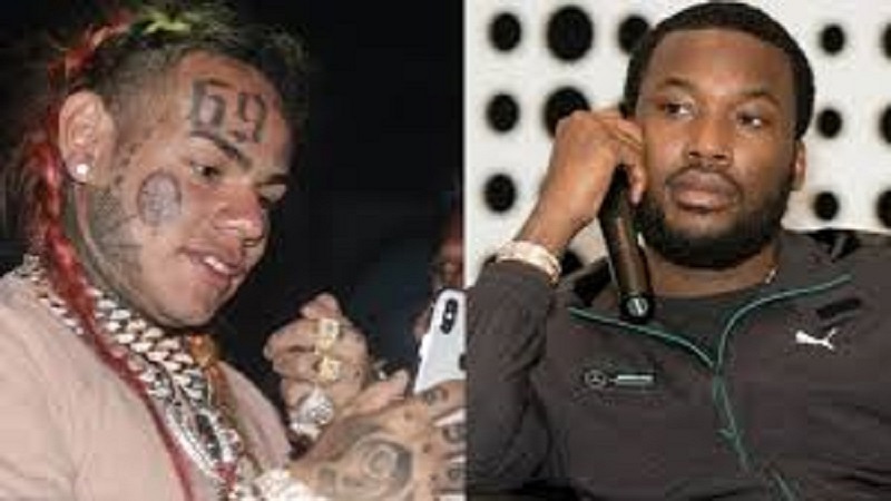 6ix9ine tacle encore une fois Meek Mill