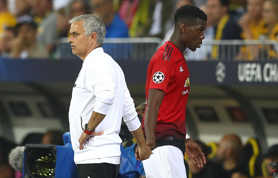 Voici pourquoi Mourinho a retiré le brassard à Pogba