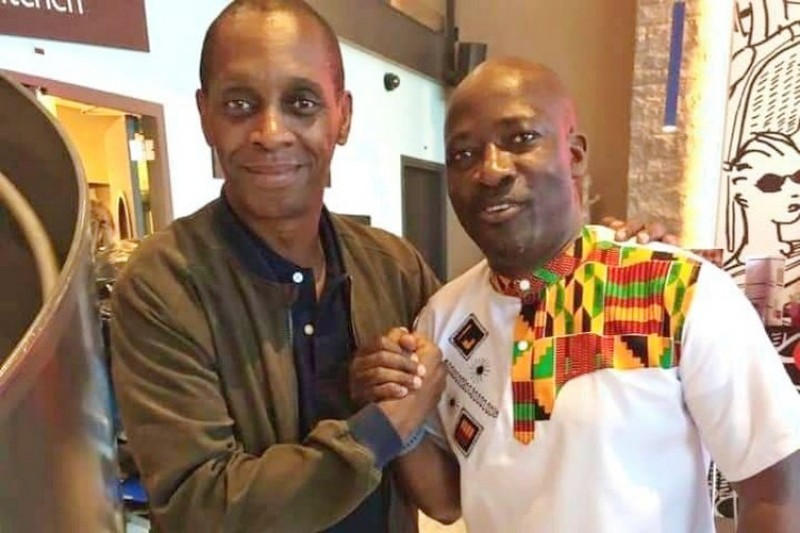 La Haye : avant de partir en vacances, Blé Goudé déjeune avec Claudy Siar son grand ami