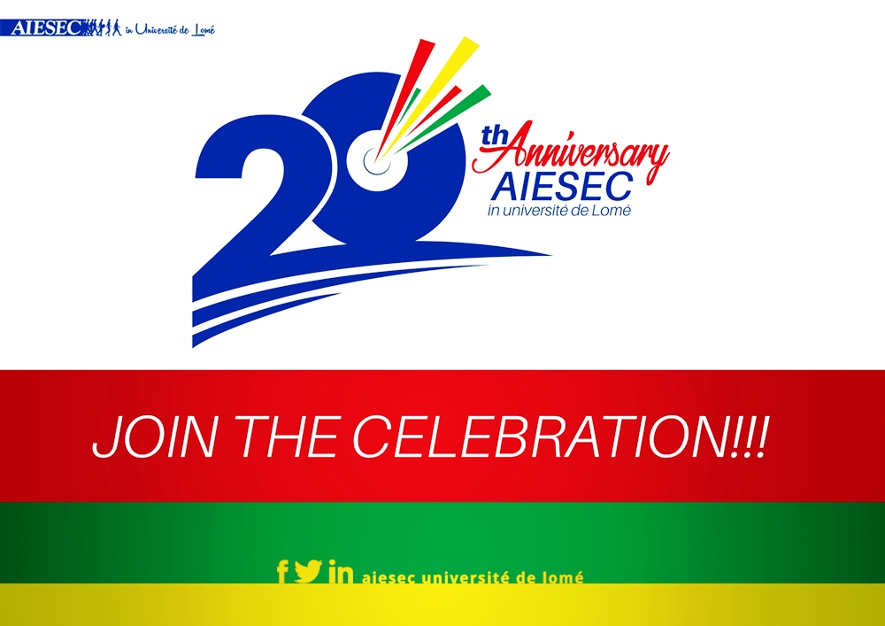 Célébration des 20 ans de AIESEC UL : une table d’honneur s’offre aux entreprises