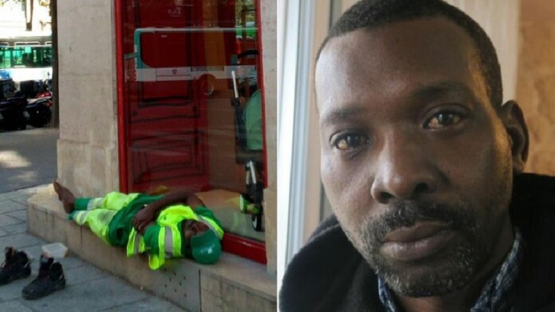 Adama Cissé,  l’éboueur licencié à cause d’une sieste, a retrouvé un emploi