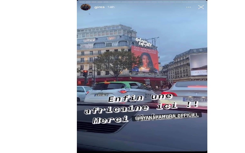 Affiche d’Aya Nakamura à Paris : Gims félicite l’artiste pour son succès