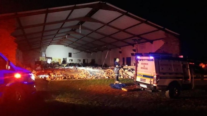 Afrique du sud : au moins 13 morts dans l’effondrement  du toit d’une église