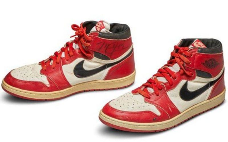 Michael Jordan : sa première paire, Air Jordan, vendue à près de 340 millions FCFA