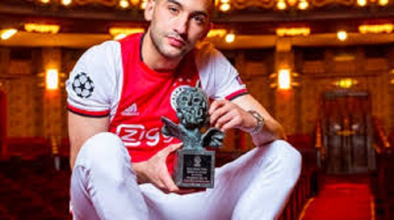 Ajax Amsterdam : le Marocain Hakim Ziyech élu meilleur joueur de l’année