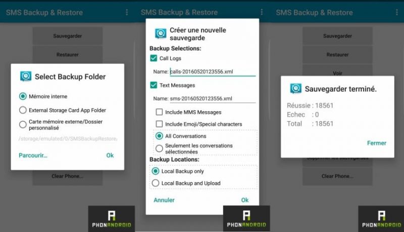 Android : comment sauvegarder et restaurer vos SMS