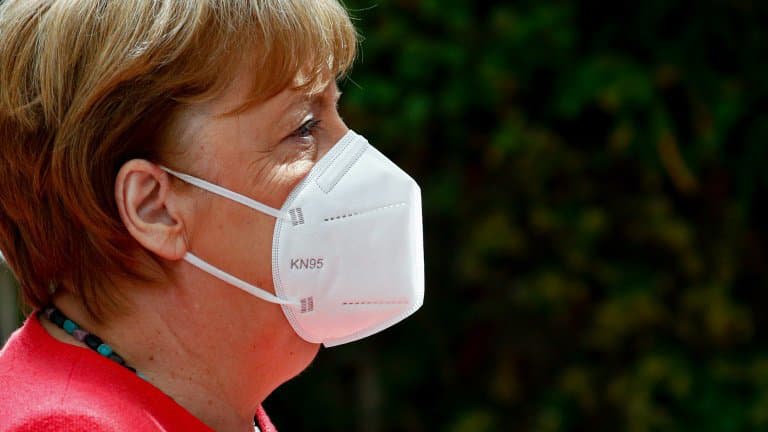 Angela Merkel au supermarché : ces images impensables