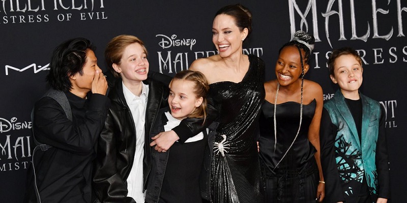 Angelina Jolie raconte le confinement qu’elle a passé avec ses enfants