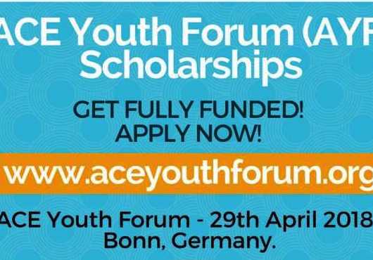 Appel à candidatures pour les Bourses ‘Action for Climate Empowerment (ACE) Youth Forum’