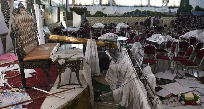 Attentat Kamikaze lors d’un mariage à Kaboul ce samedi ; près de 250 victimes !