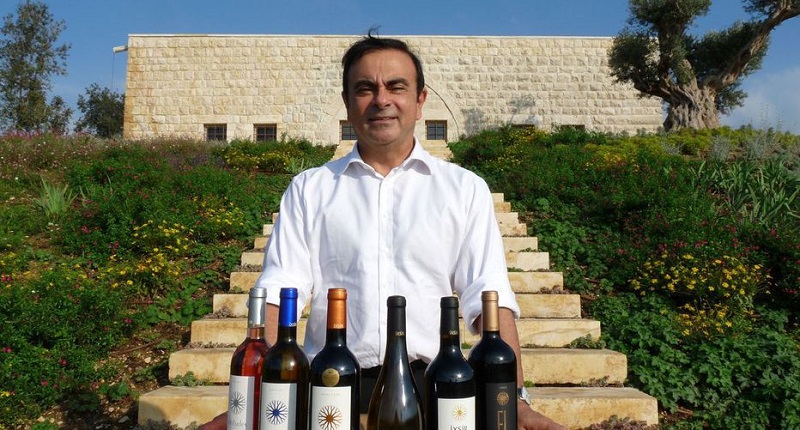 Au Liban, Carlos Ghosn s’est  enraciné  par la  vigne