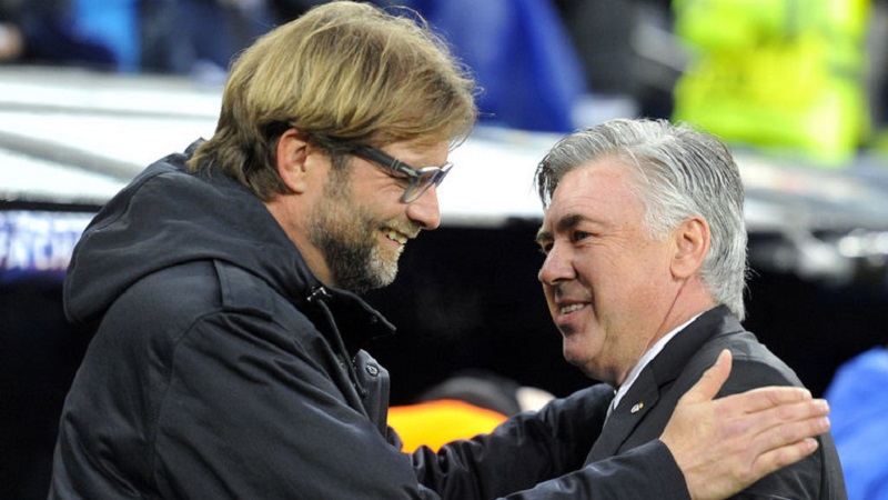 Avant le derby Liverpool-Everton, Ancelotti fait une révélation sur Klopp