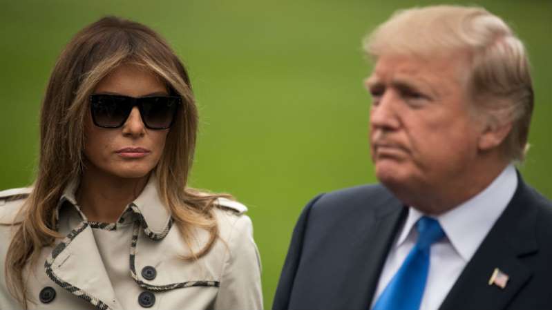 Melania Trump répond enfin aux questions sur les affaires d’infidélité présumées de son mari