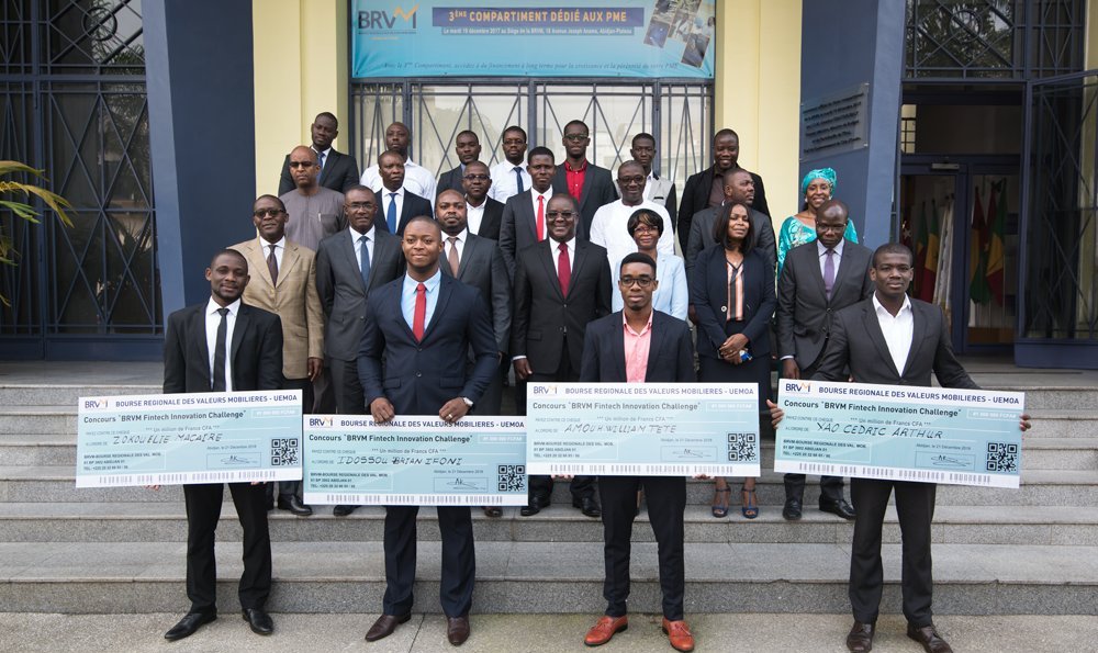 BRVM Fintech Innovation Challenge 2018 : le Togolais William Tété AMOUH récompensé
