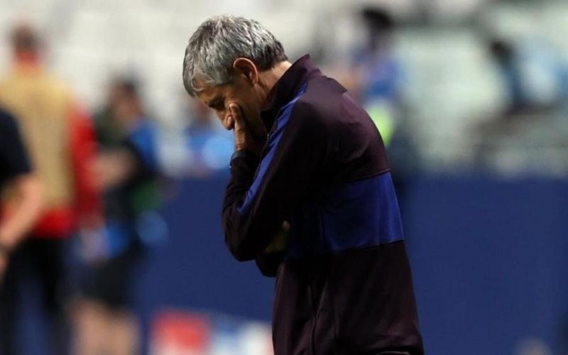 Barça-Bayern / Quique Setién : « Une défaite extrêmement douloureuse »