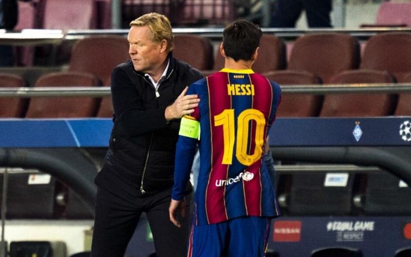 Barça : Koeman vole au secours de Lionel Messi