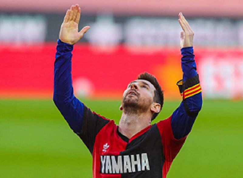 Barça : Lionel Messi rend hommage à Maradona avec un but