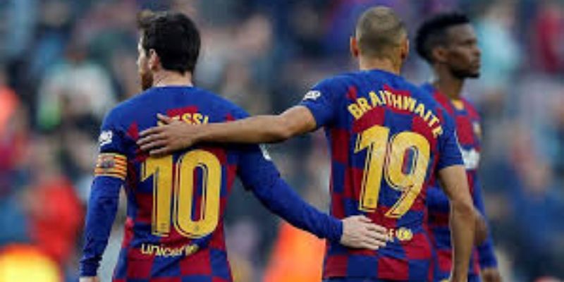 Barça : Martin Braithwaite sous le charme de Lionel Messi ; sa déclaration