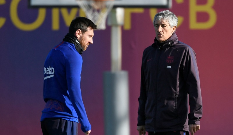 Barça : Quique Setién règle ses comptes avec Lionel Messi