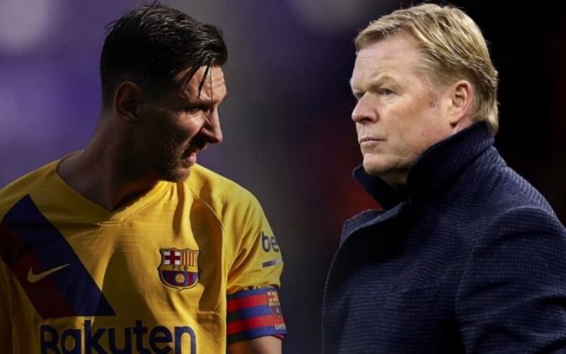 Barça : Ronald Koeman répond à Lionel Messi
