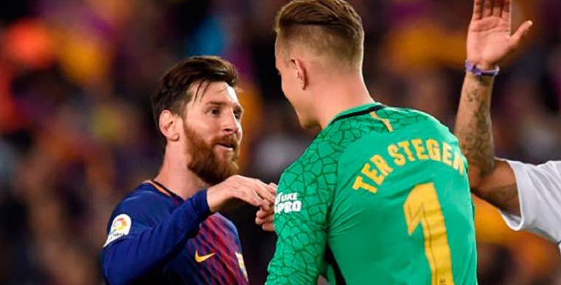 Barça : la demande de Ter Stegen à Lionel Messi