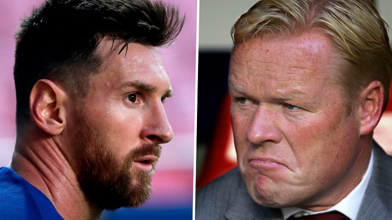 Barça : quand Ronald Koeman met la pression à Lionel Messi