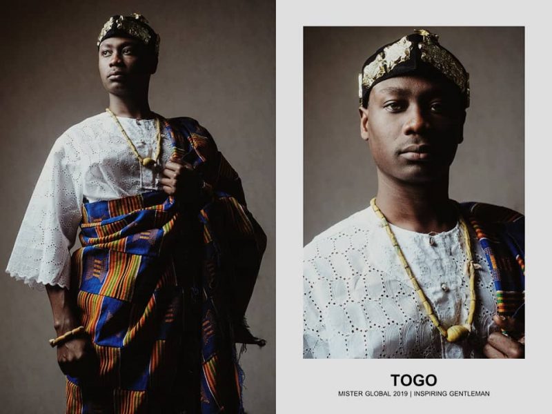 Beauté/Mister Global 2019 : la culture togolaise valorisée par Kwassy Adjamah