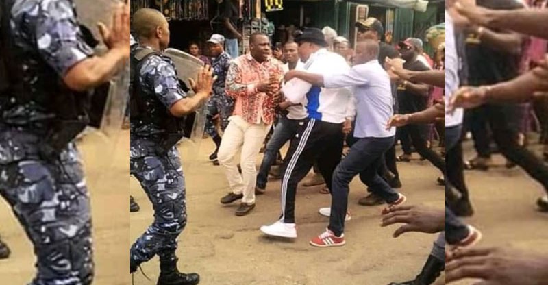 Bénin-Manifestation de Dantokpa : 2 mercenaires étrangers en compagnie de Yayi et Soglo ?
