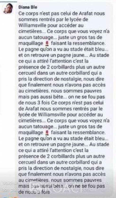 Profanation de la tombe de DJ Arafat : la jeune femme qui s’est répandue sur les réseaux sociaux interpellée