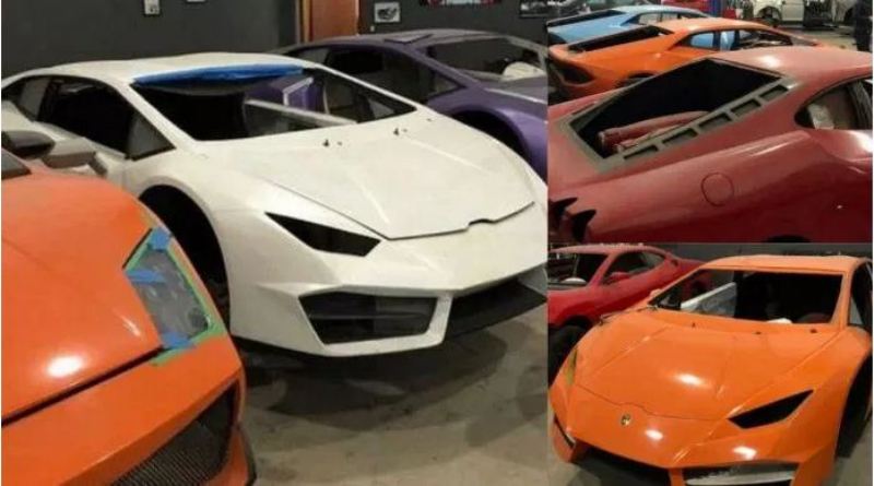 Brésil : la police démantèle une usine clandestine de fabrication de fausses Ferrari et Lamborghini