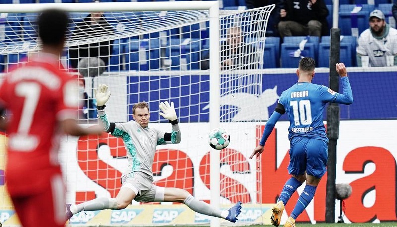 Bundesliga : Hoffenheim met fin à la série de victoires du Bayern Munich
