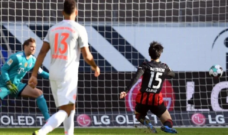 Bundesliga Le Bayern chute face à Eintracht Francfort