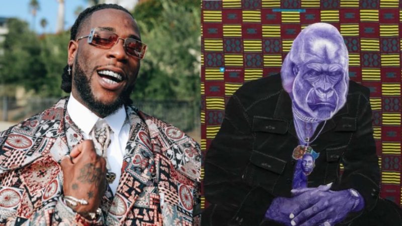 Burna Boy caricaturé en gorille : la réaction de l’artiste
