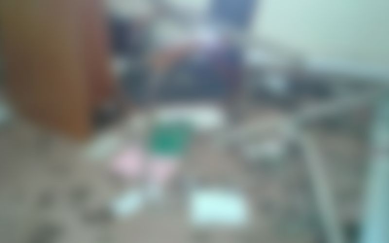 CAN 2019 : des jeunes Guinéens en colère vandalisent le siège de la compagnie d’électricité après un délestage