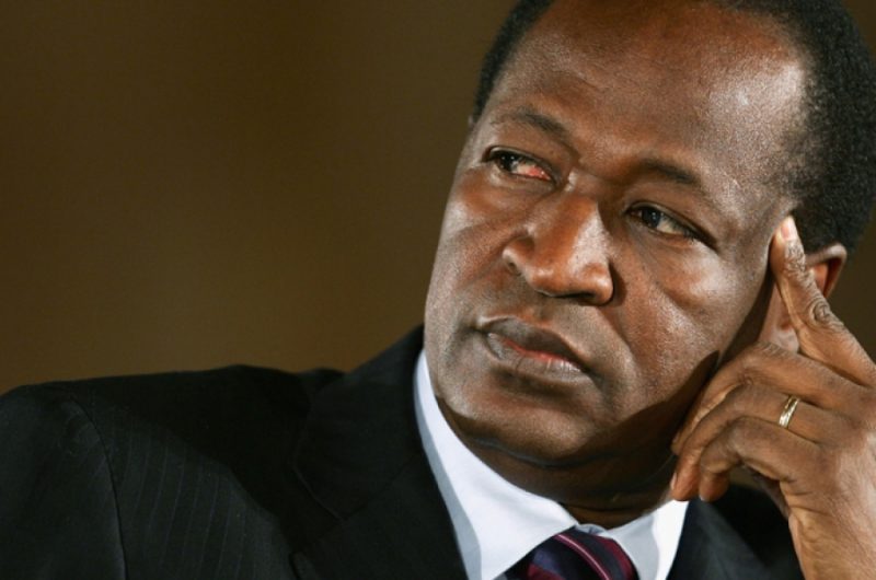 Le Burkina Faso maintient le mandat d’arrêt international contre Blaise Compaoré