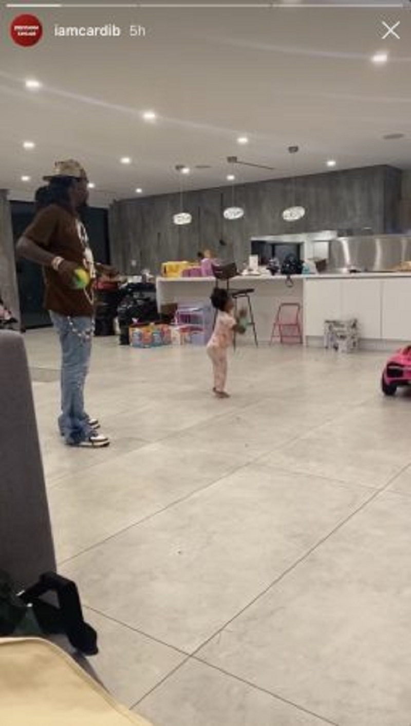 Cardi B : sa fille kulture danse déjà comme une vraie pro ! (photo)