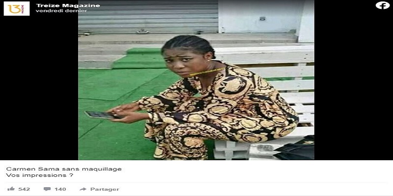 Carmen Sama enflamme à nouveau la toile avec un cliché pris au naturel (Photo)