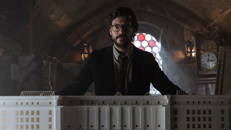 La Casa De Papel : Le Professeur absent de la suite de la série ?